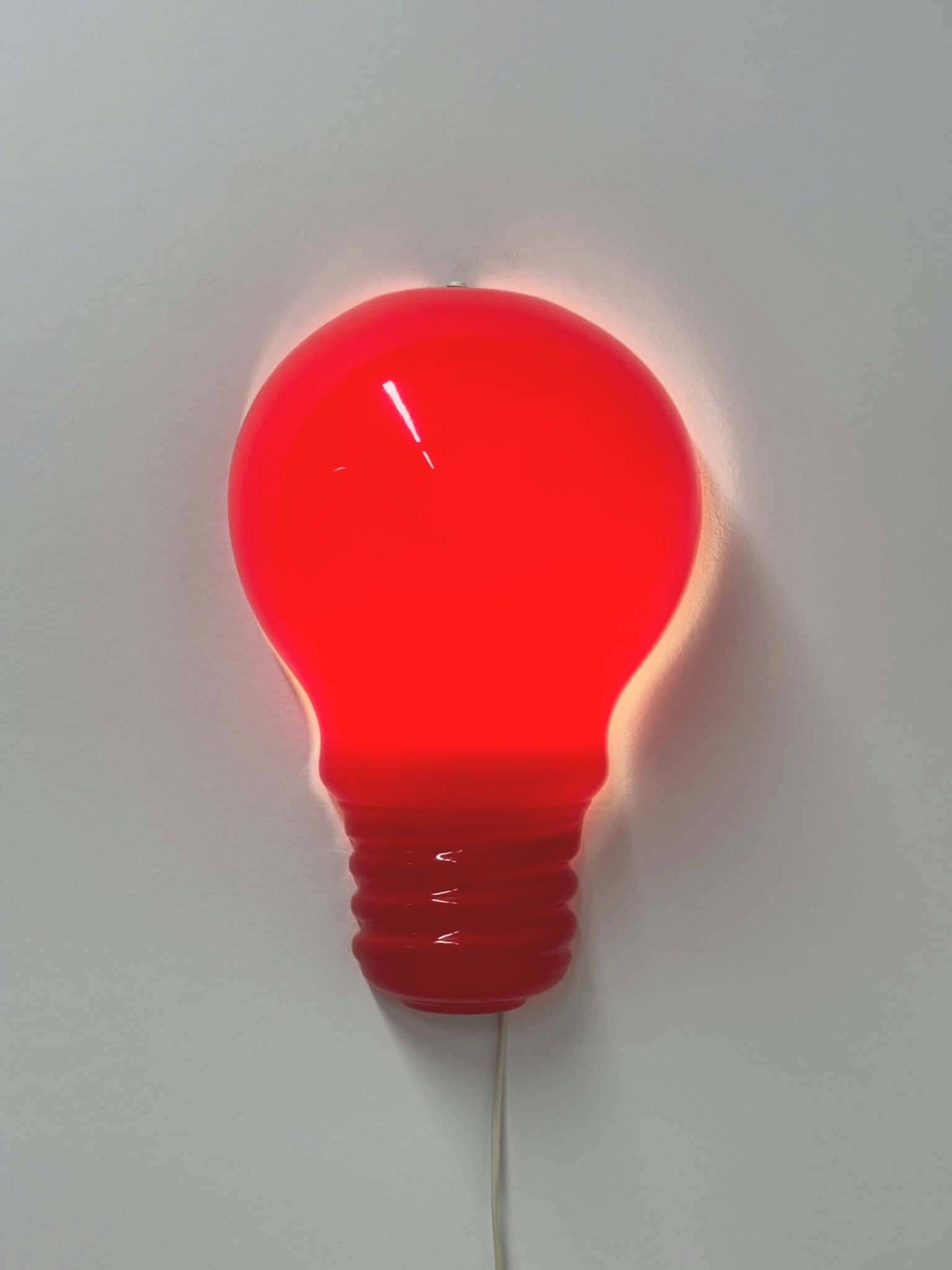 Pop Art wall lamp by Zicoli Limbach, 1980s