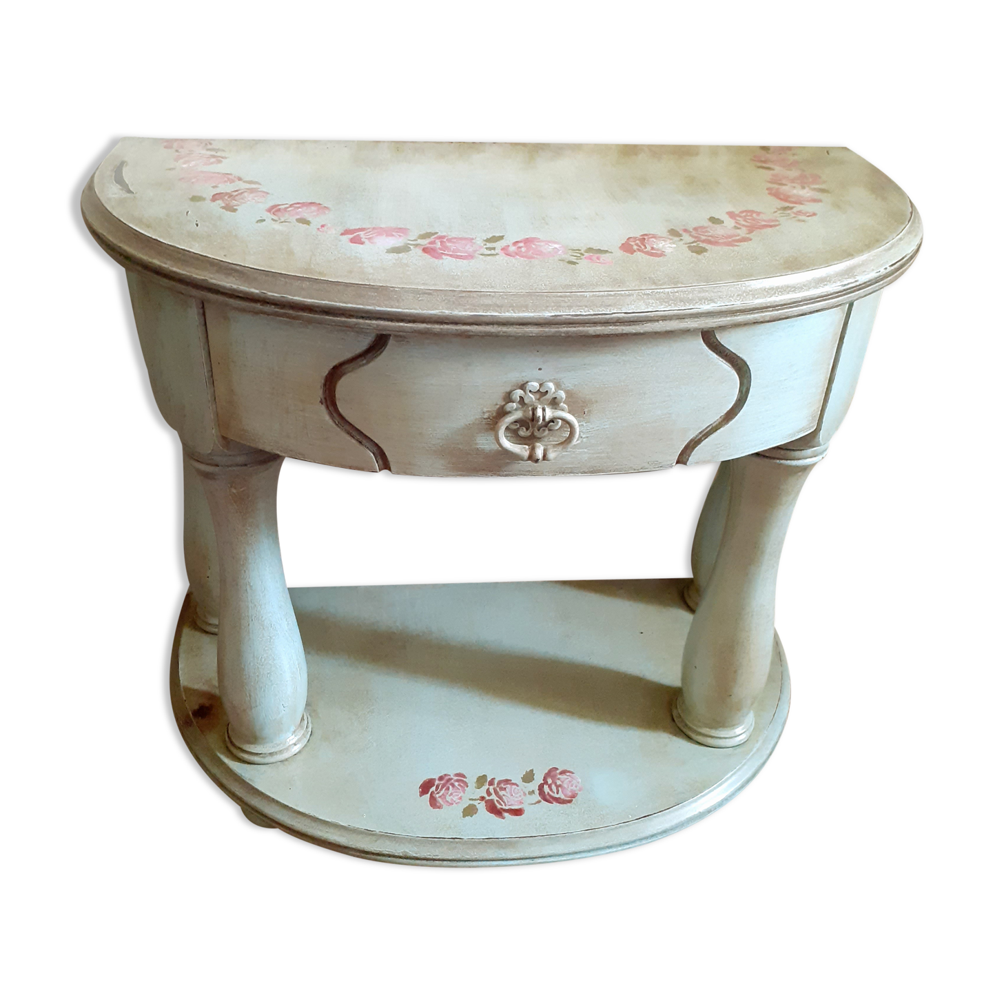 Chevet ou meuble d'appoint style Shabby chic