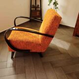 Art Deco armchair C by Jindřich Halabala – original upholstery