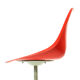 Chaise rouge Vertex, Miroslav Navratil des années 1960