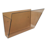 Acrylic magazine rack 1970s space age vintage 1970s