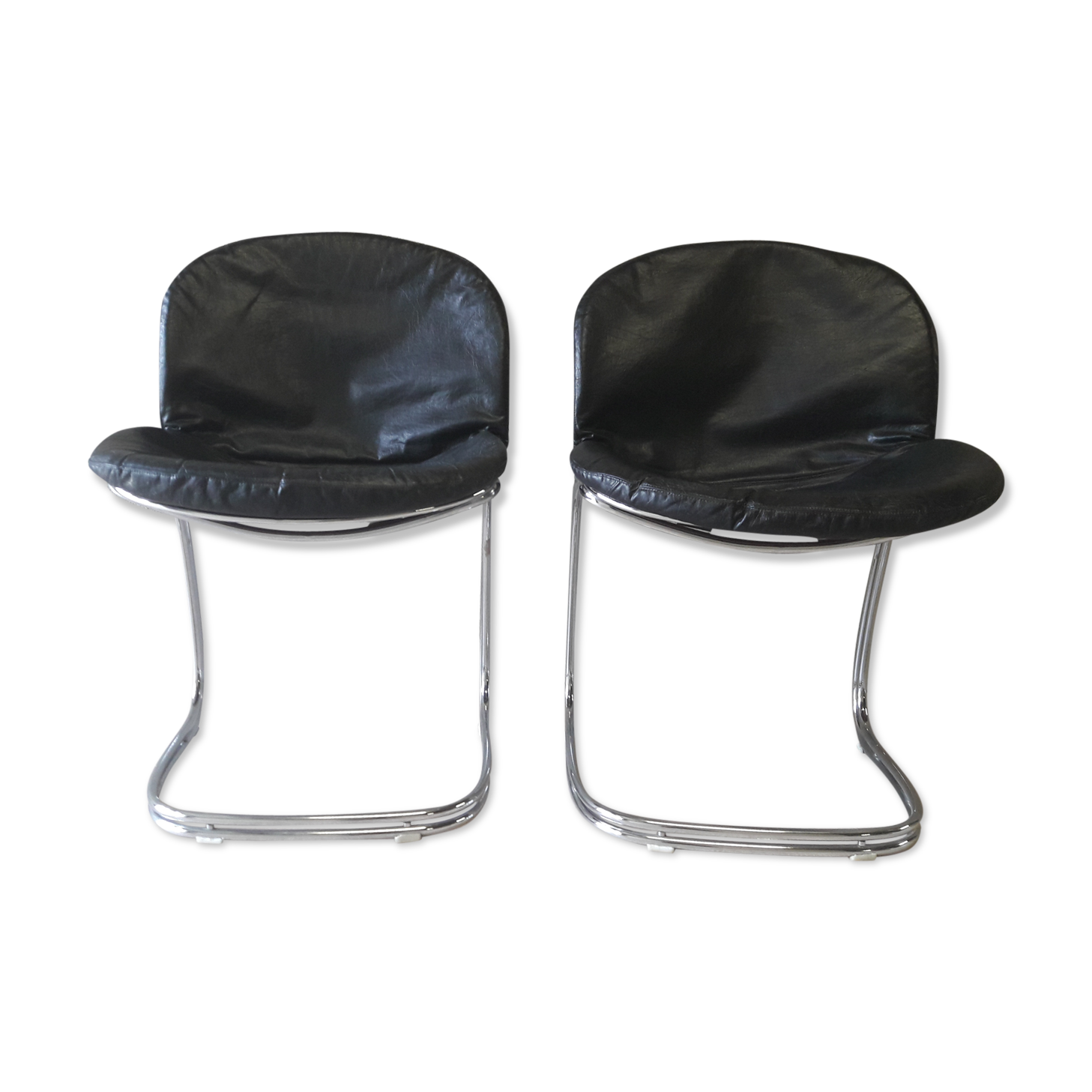 Pair of chairs Gastone Rinaldi Sabrina