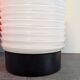 Black and white vintage design vase