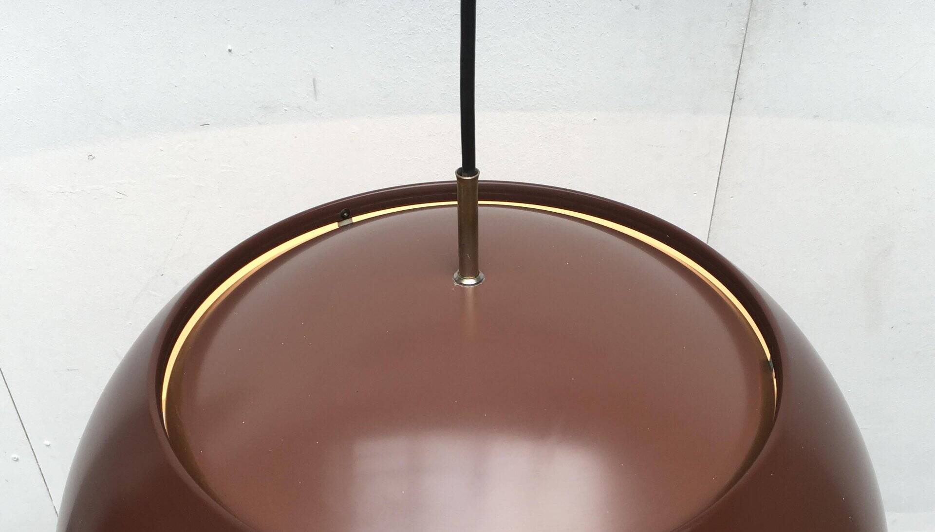 Vintage Danish suspension light Frederiksdal by Poul Lund-Jensen Holmegaard