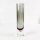 Minimalist glass vase Sommerso, designed by Flavio Poli, Italy, 1960s.