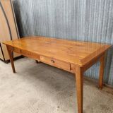 Vintage solid wood farm table