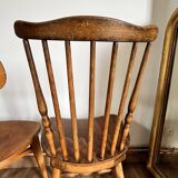 Set of 4 mismatched chairs