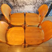 Set 4 chaises Rainer Daumiller pour Hirtshals Savvaerk