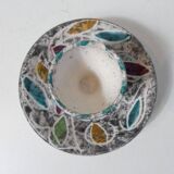 Vallauris ceramic eggcup signed Yvan Borty