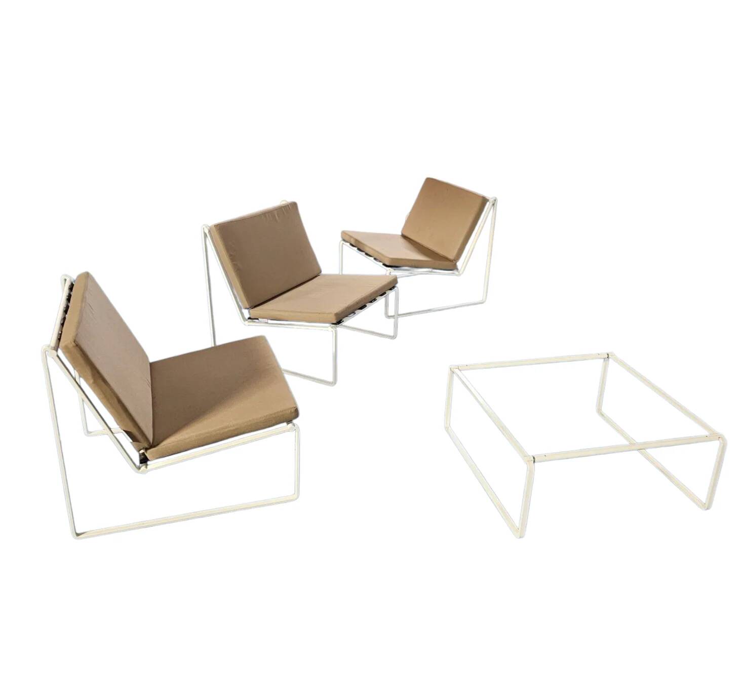 Chaises longues Kho Liang Ie 024 / table basse / Artifort 1962