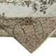 Hand-Knotted Carved Oriental 1970s 171 cm x 283 cm Grey Carpet
