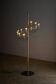 Large sculptural floor lamp executed in the style of Gino Sarfatti