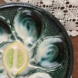 Oyster plate – St Clément – emerald green