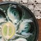 Oyster plate – St Clément – emerald green