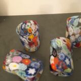 Set of 4 "Goto" water glasses from Murrisa in Murano glass, Italy