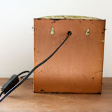 Accolay resin and copper wall lamp