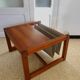 Vintage magazine holder coffee table by Karin Mobring 1970s