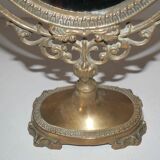 Old adjustable table mirror