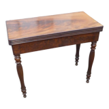Mahogany games table