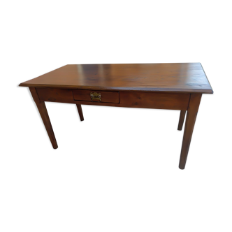 Vintage 1920s wooden farm table