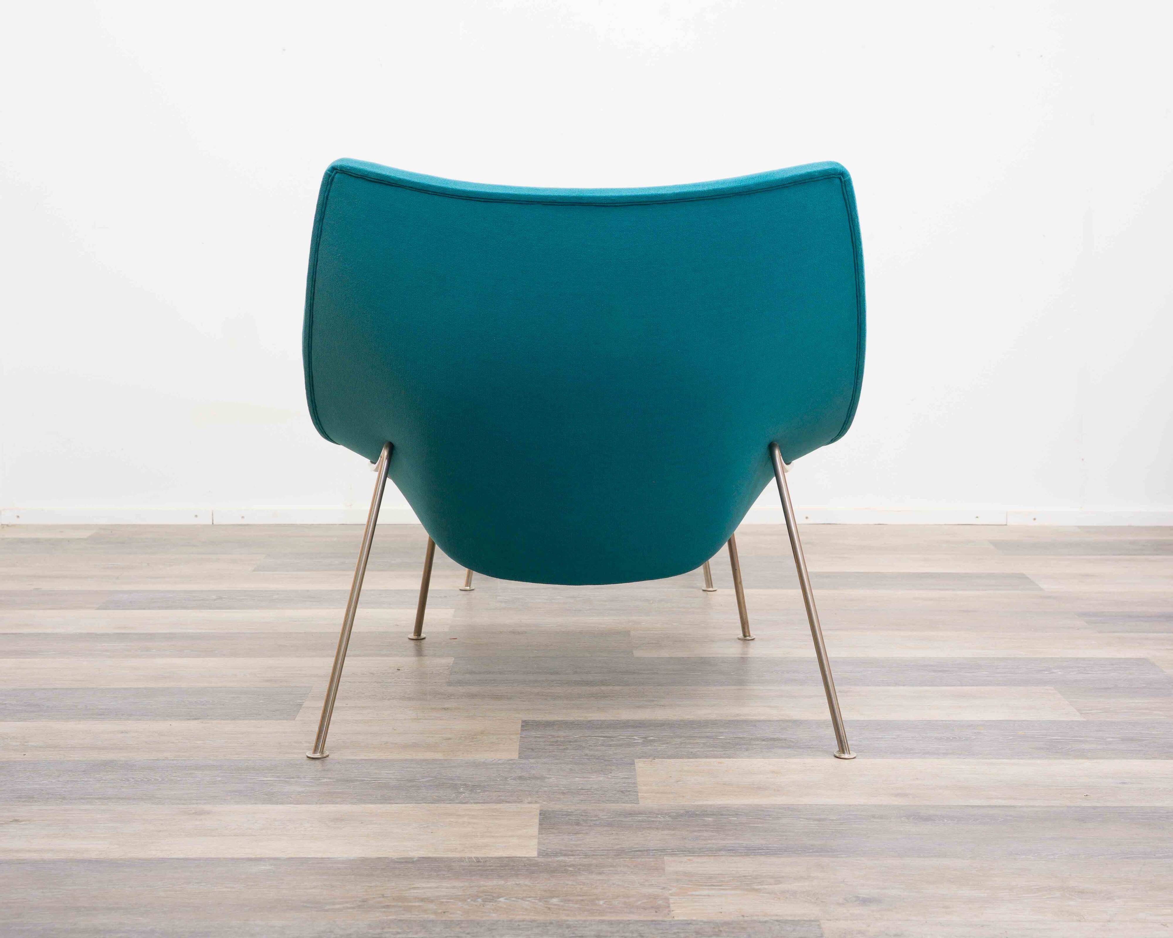 Oyster armchair with ottoman by Pierre Paulin for Artifort