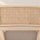 Paire de chaises pliantes en cannage et bois