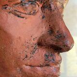 Young man's head original artist modeling