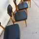 4 chaises vintage