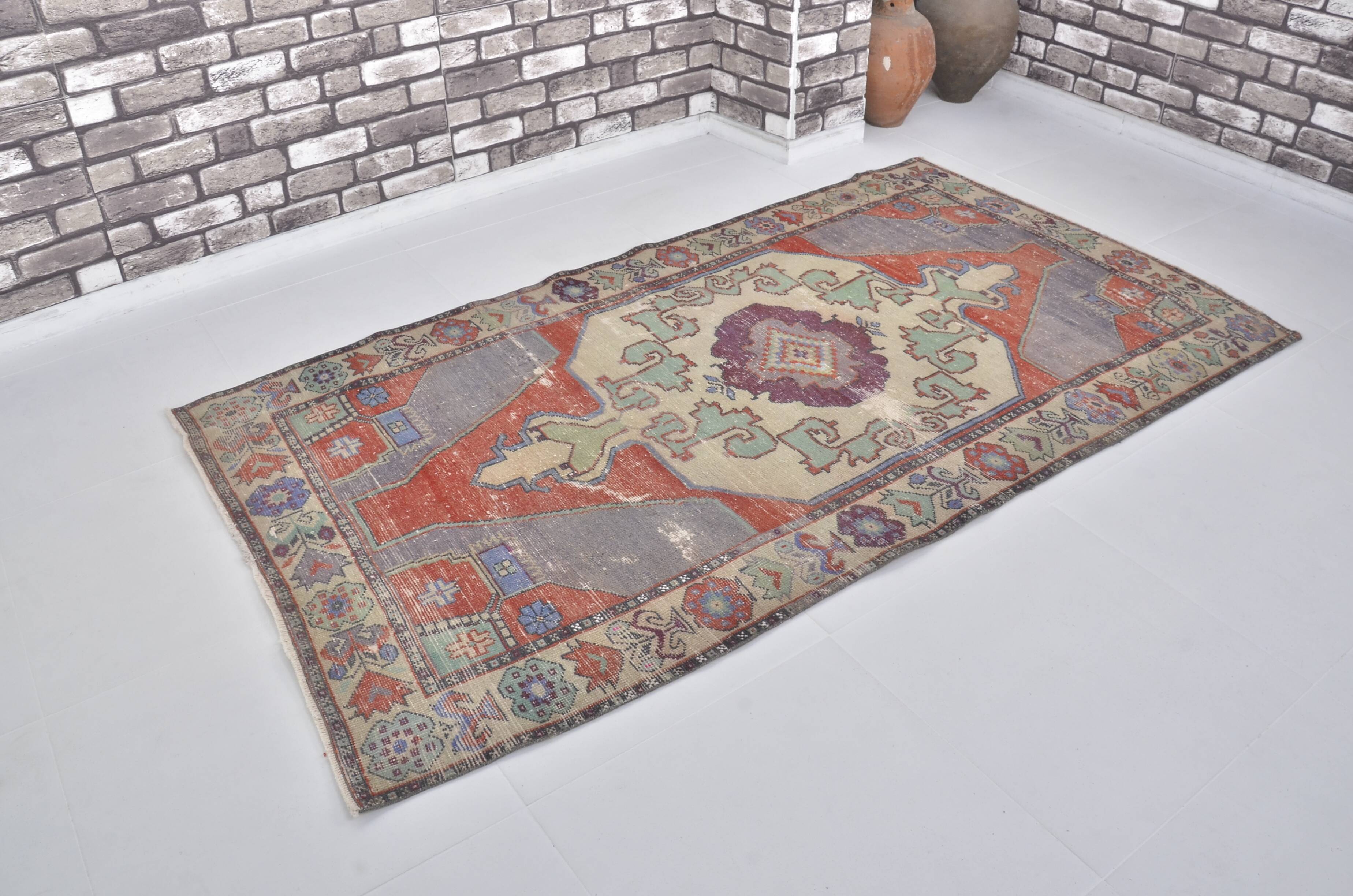Oushak Floor Hnamdade Vintage Carpet sku 1342