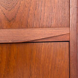 Scandinavian mid-century teak chest of drawers