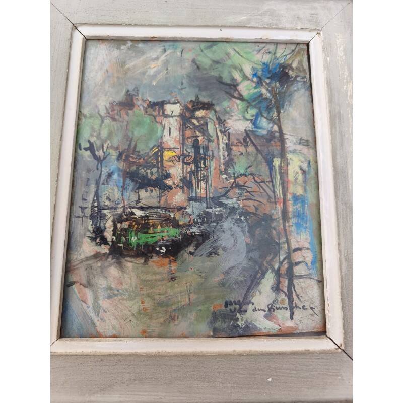 Oil on canvas: Jacques Van Den Bussche