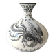 Vase Sia Home Fashion. Celestial Sphere design. Decor with birds/Chimeras.