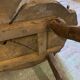 Table basse vintage orme massif