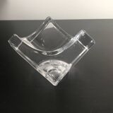 Beau cendrier cristal daum de la cubic collection