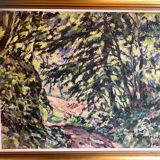Landscape signed and dated 1965