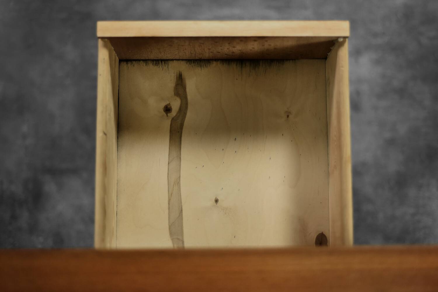 Classic vintage Scandinavian modern teak wood desk with drawers, 1960s