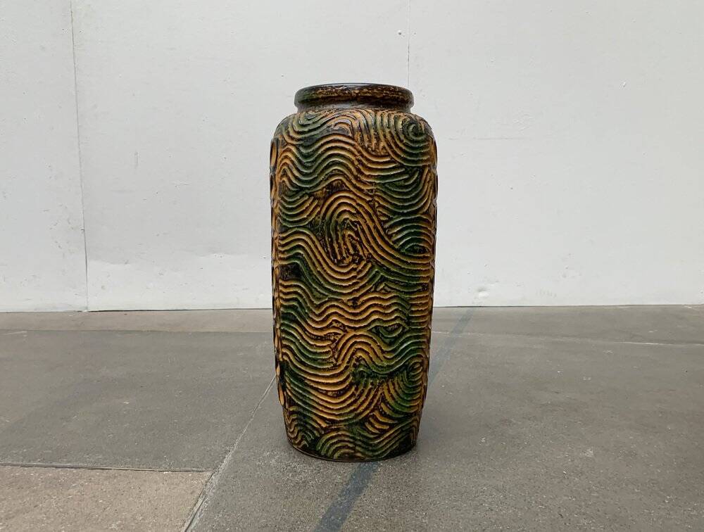 Brutalist pedestal vase by Dümler & Breiden, mid-century, 1960s.