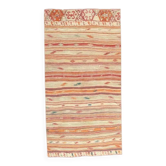 Tapis kilim en laine Oushak turc des années 1970 101x197