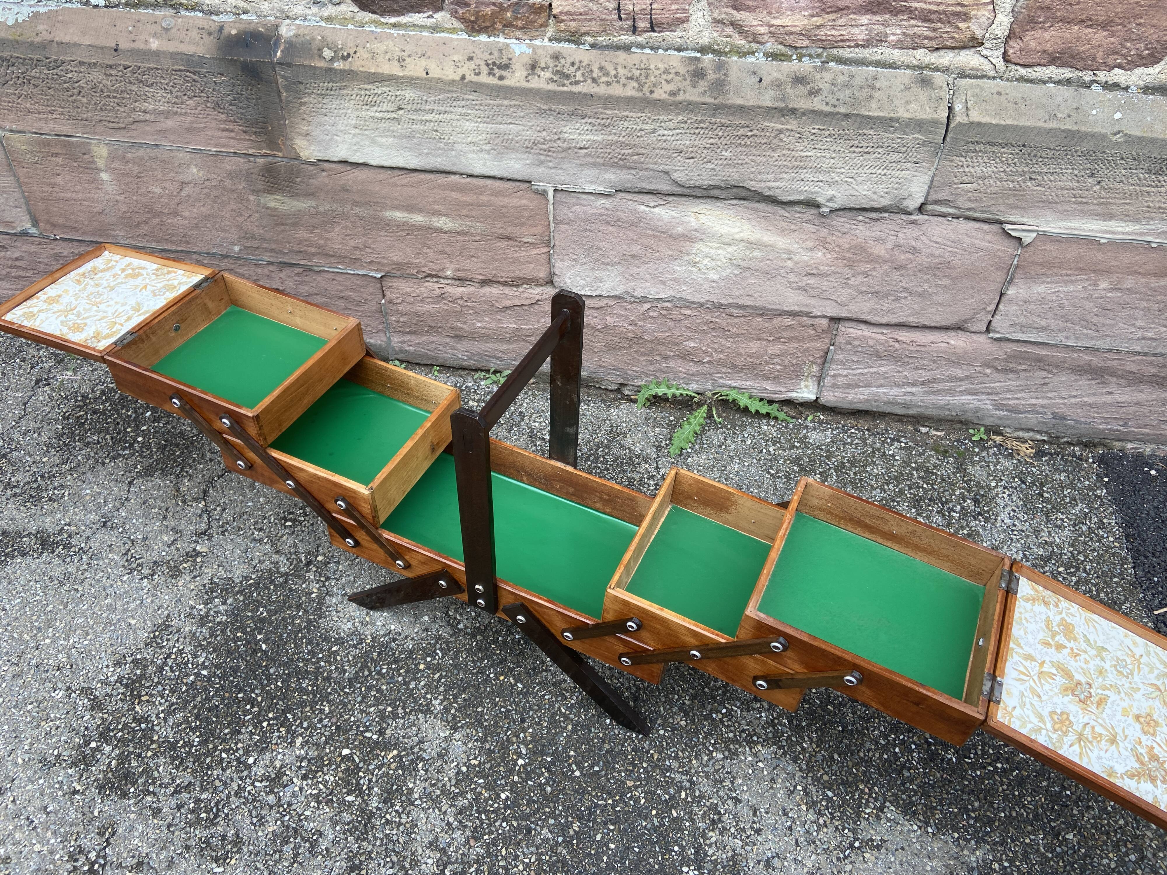 Scandinavian seamstress worker art deco era