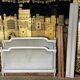 Louis XVI style upholstered bed