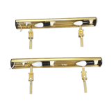 Pair of vintage wall lamps for paintings