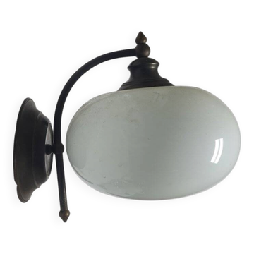 Art Deco wall lamp, Poland, 1950s