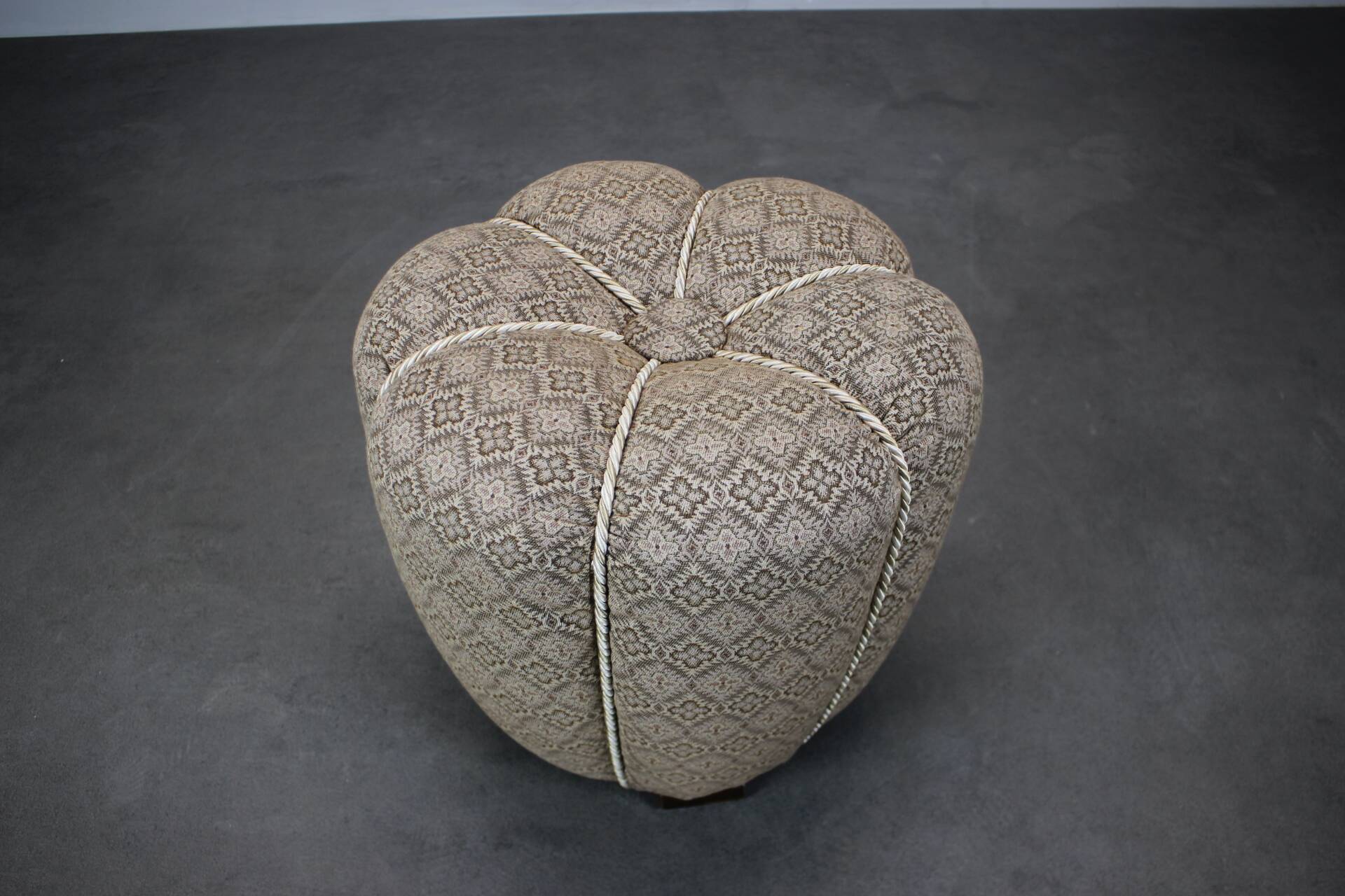 Art Deco stool by Jindrich Halabala, 1930s, Czechoslovakia.