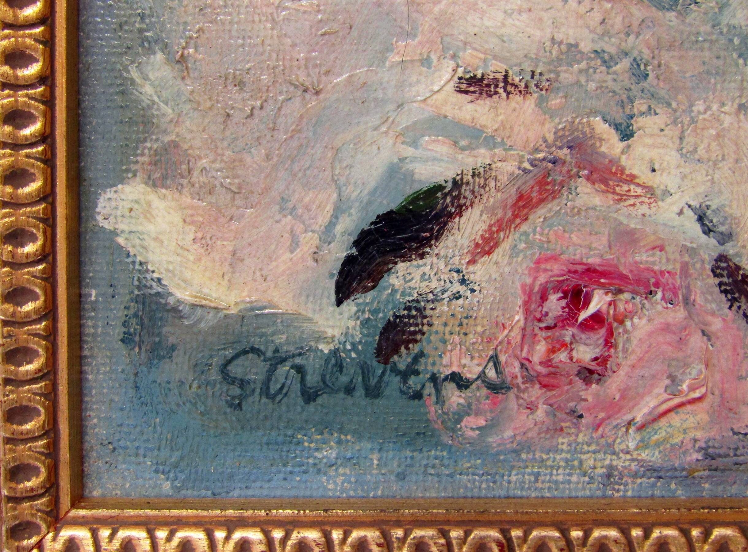 Fine Impressionist Oil On Canvas Society Lady by John Strevens (1902-1990)