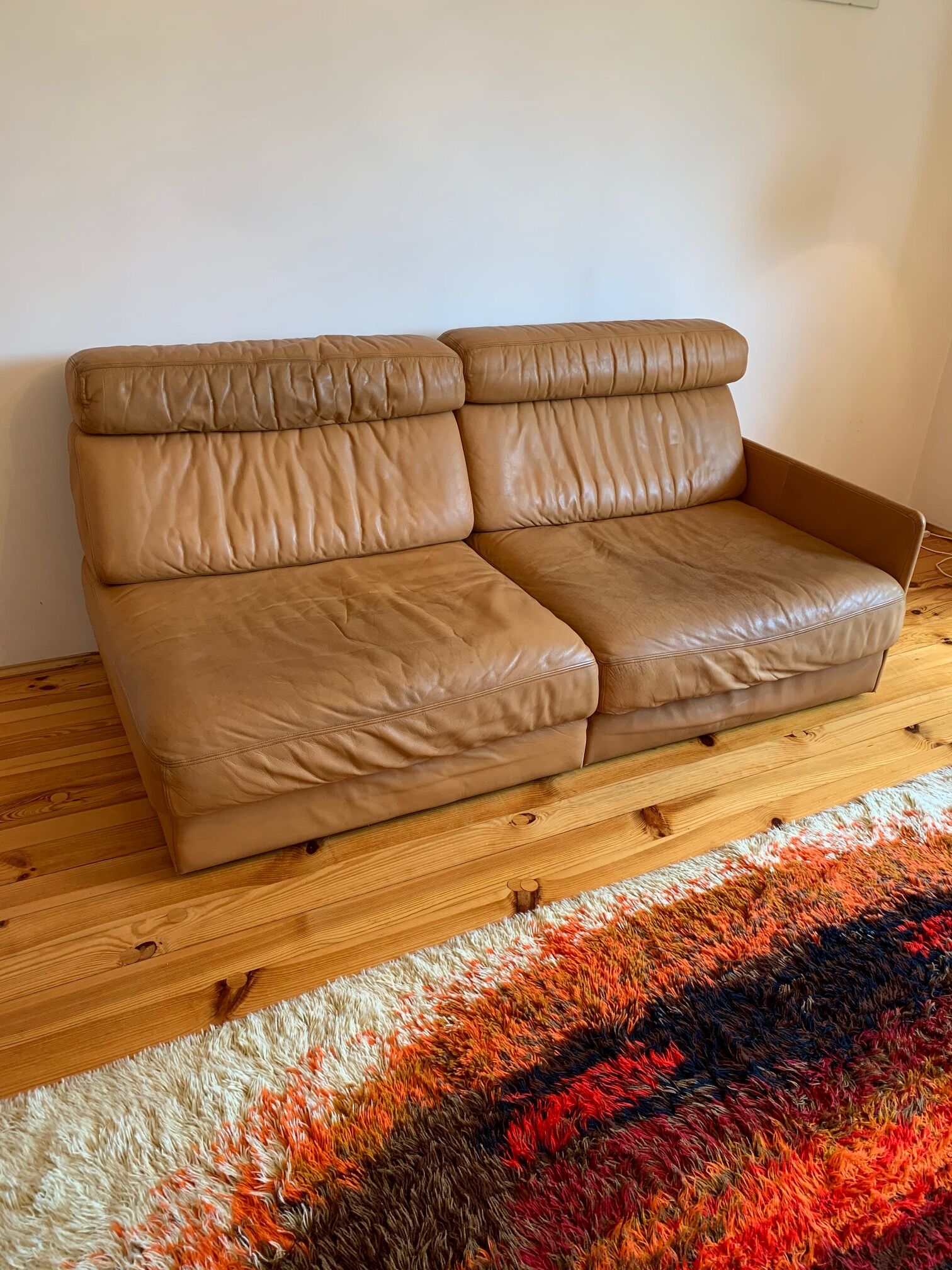 Modular sofa De Sede DS 76 , Switzerland, 1970s