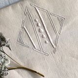 Old Sheet In Pure Thread Pink Powdery Linen