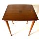Table d’appoint scandinave en teck Mobelintarsia