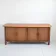 Buffet / Wooden and rattan sideboard 1960s / 1970s vintage
