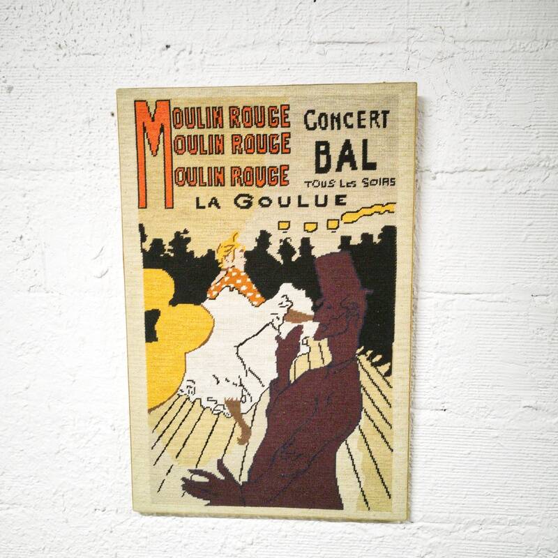 Canvas The Moulin Rouge - La Goulue
