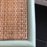 Rattan dressing table with mirror